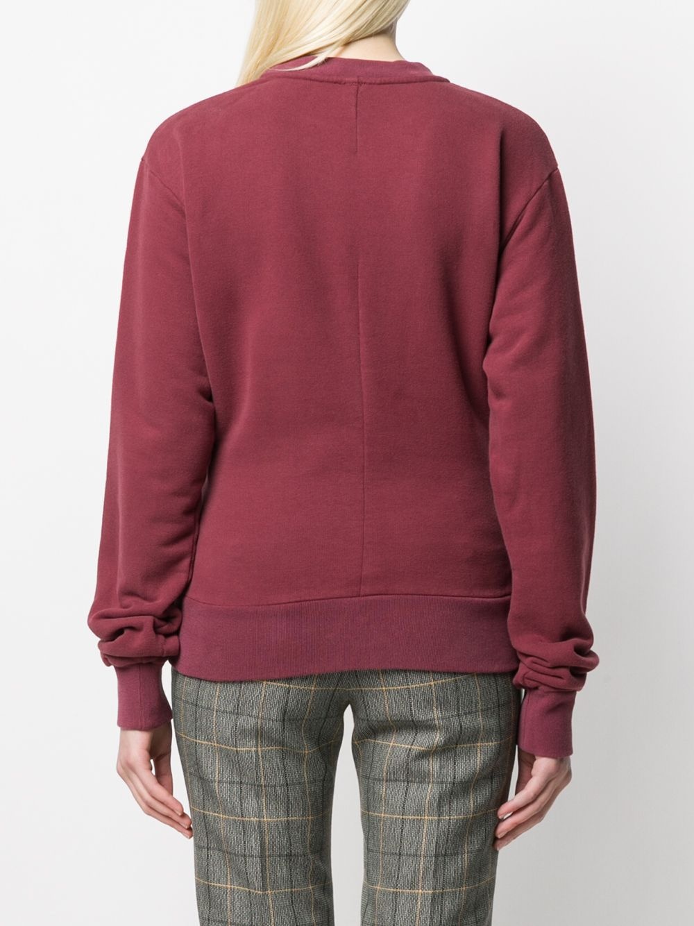 folded detail sweatshirt - 4