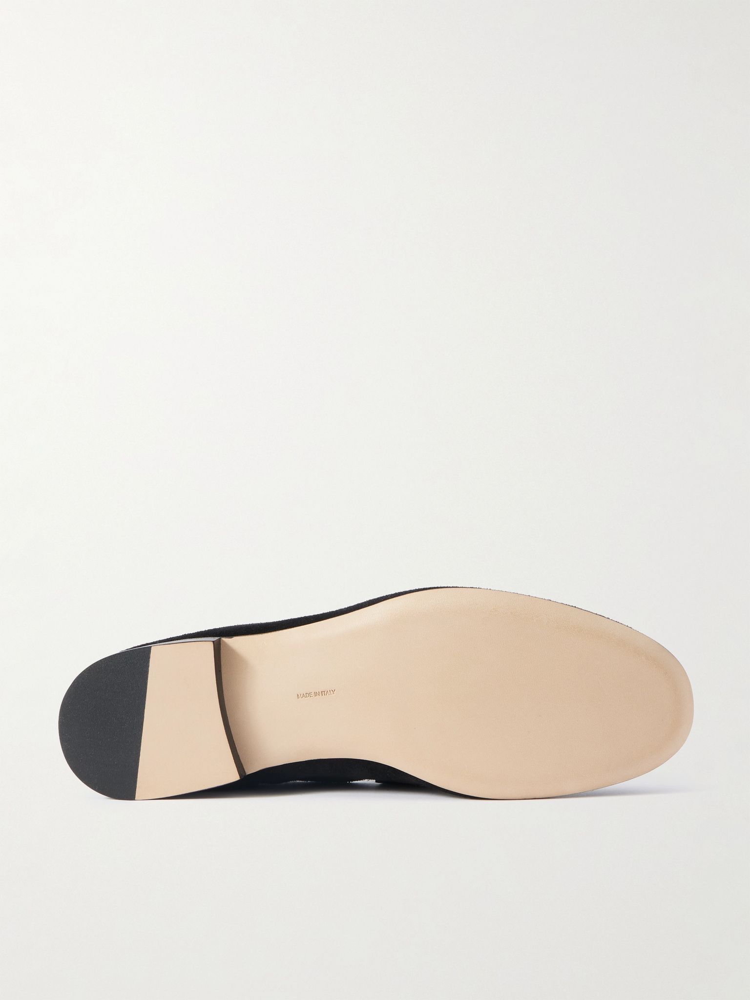 Suede Loafers Black - 3