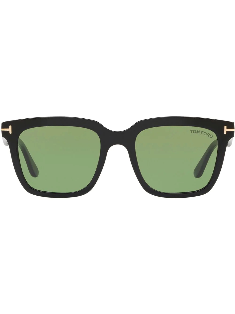 square-frame tinted-lens sunglasses - 1