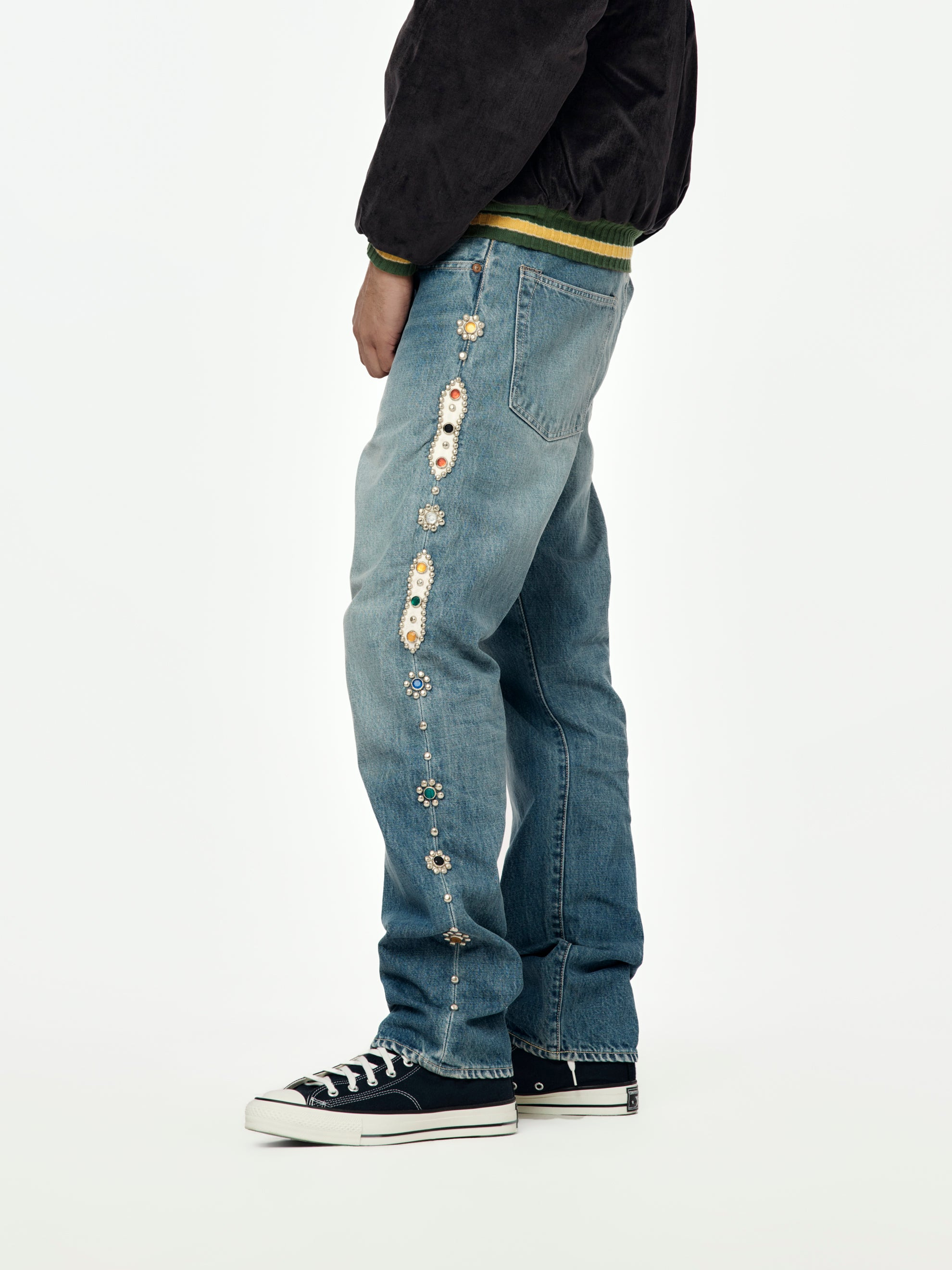 14OZ DENIM 5P MONKEY CISCO (STUDS) - 2