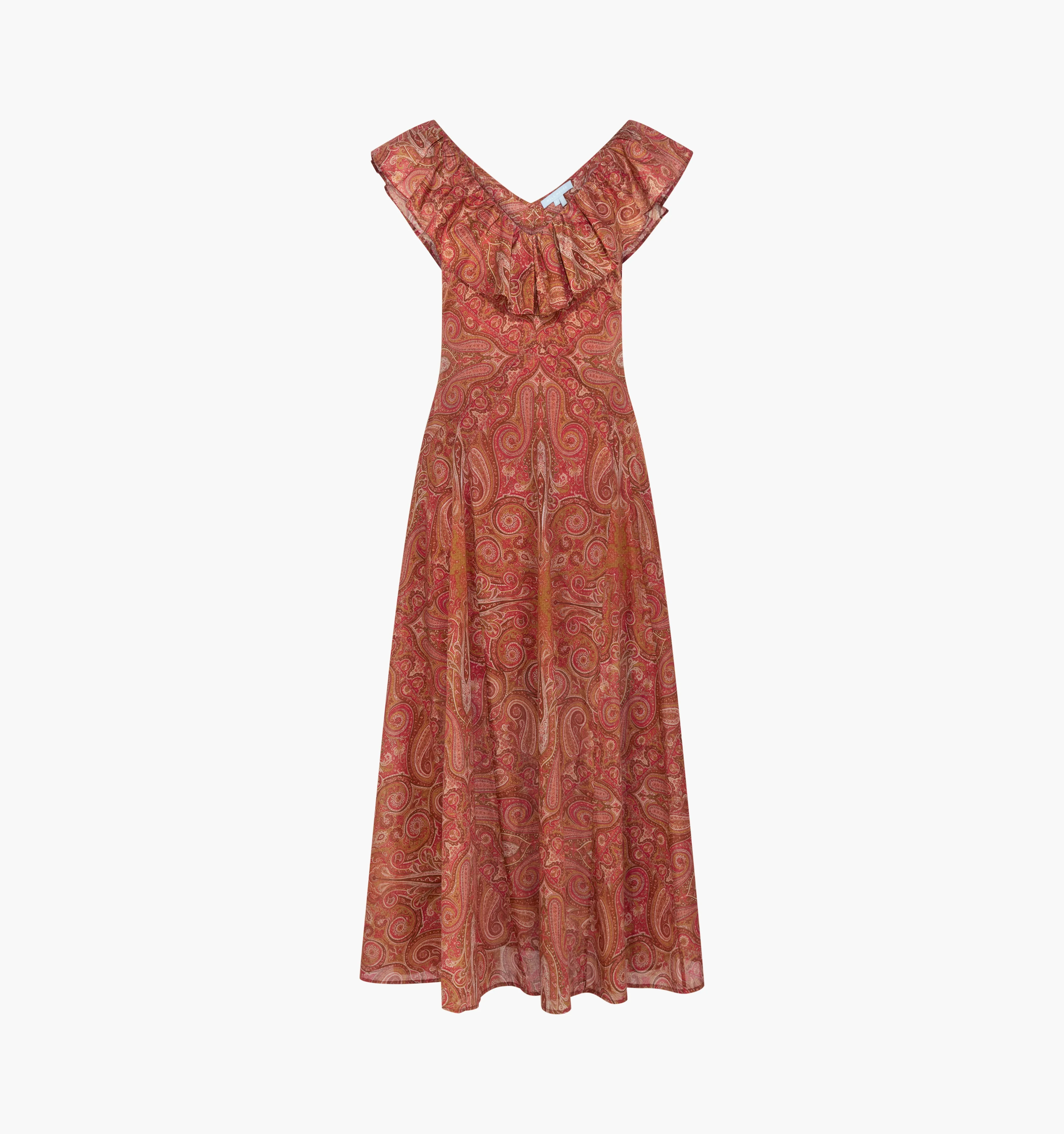 The Milani Dress - Cypress Paisley - 1