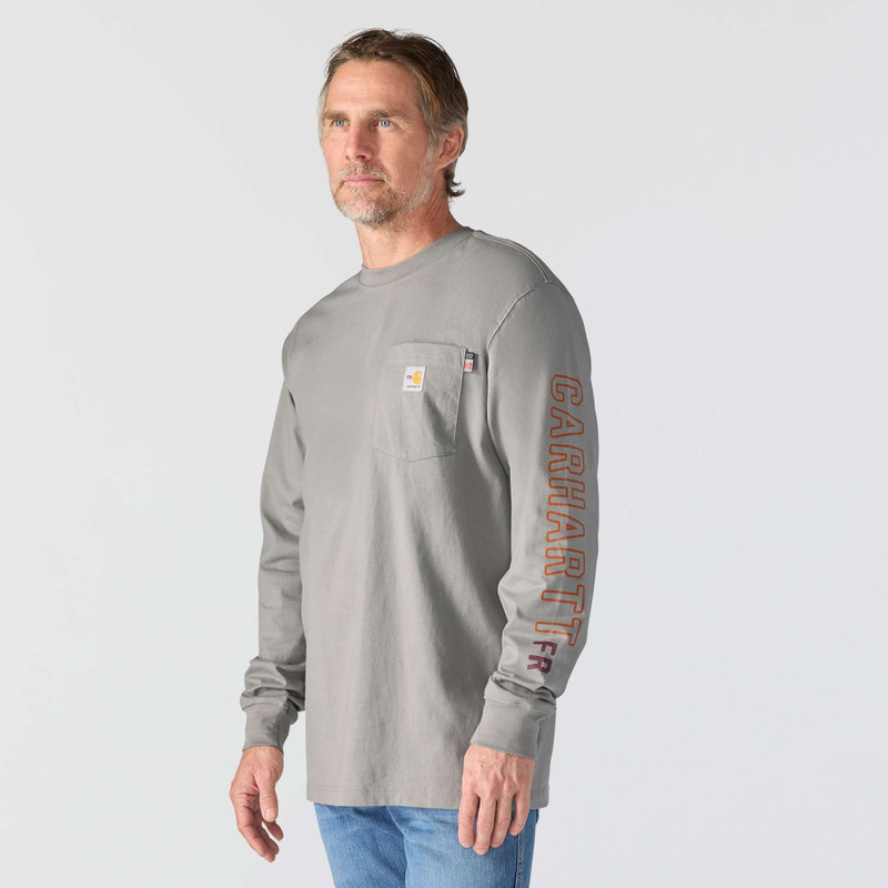 FR Force Irvine Loose LS Flames T-Shirt 5