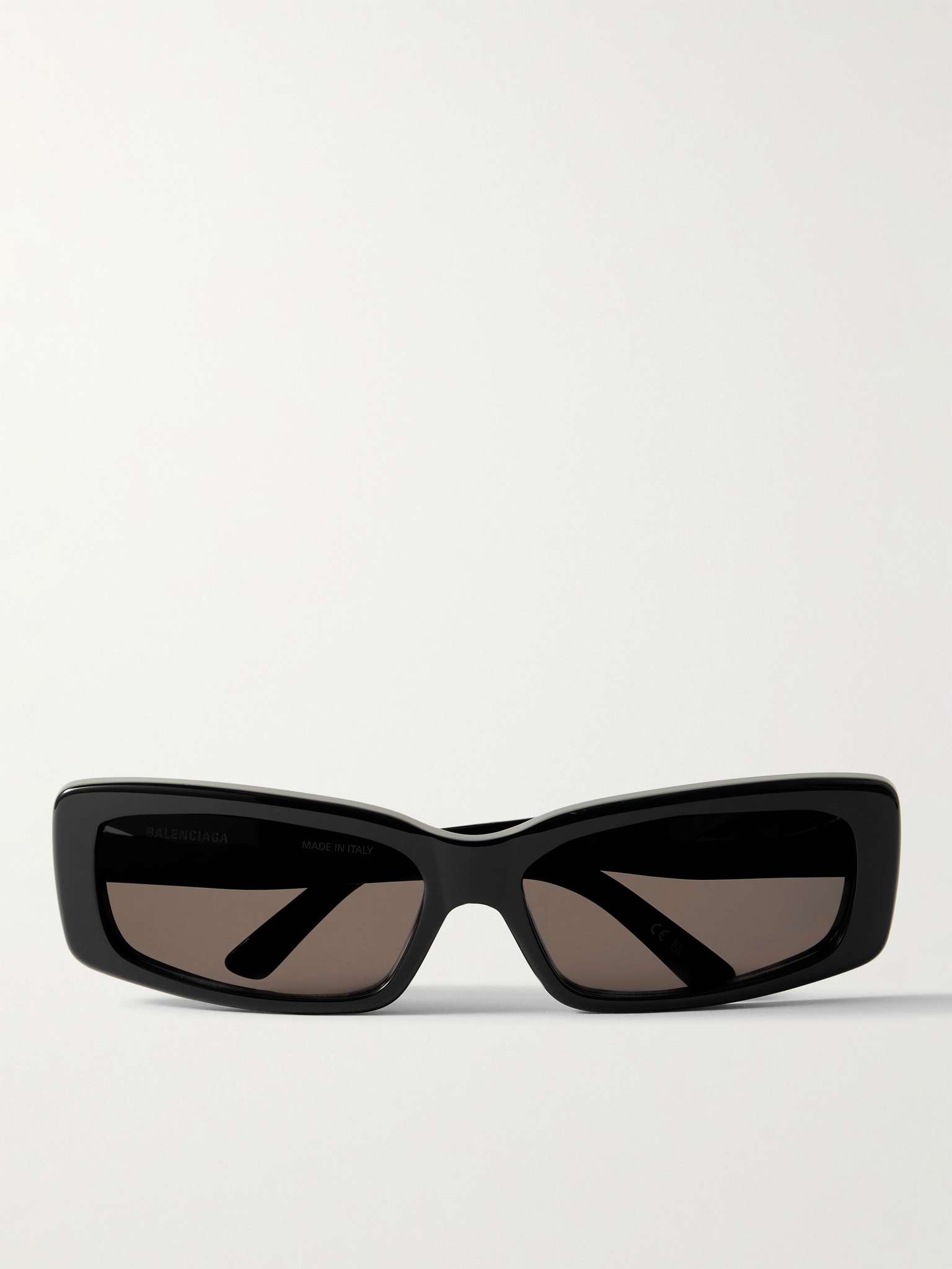 Rectangular-Frame Acetate Sunglasses - 1