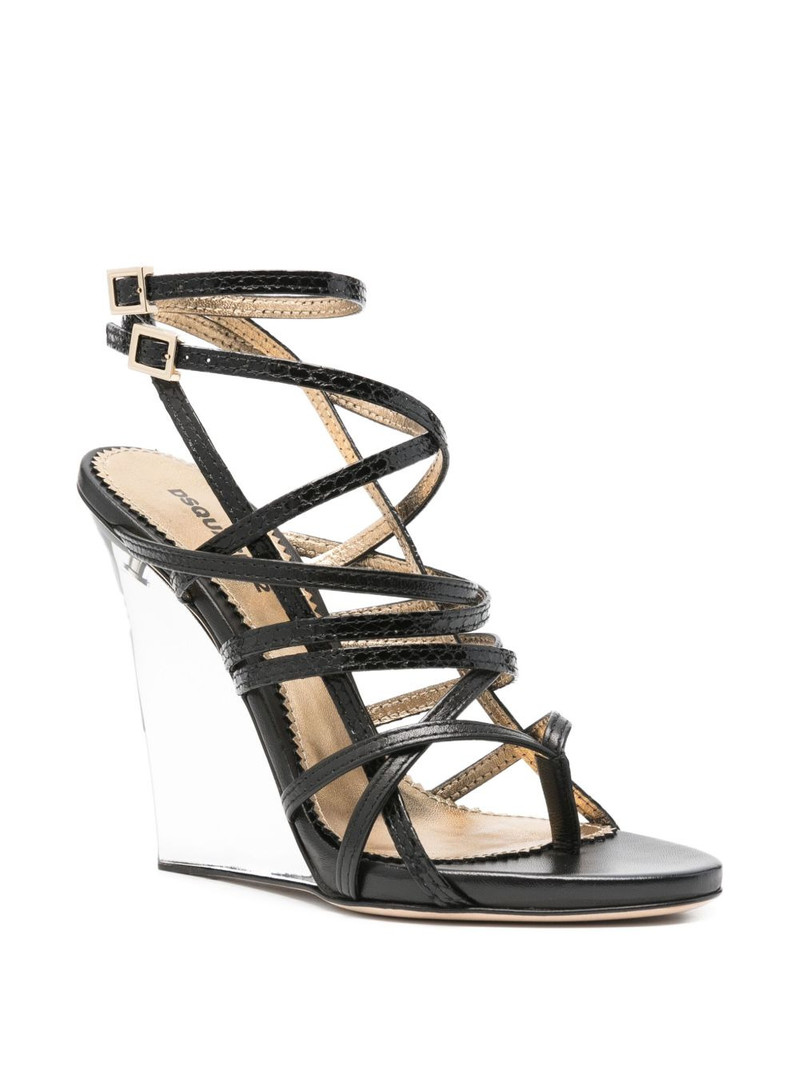 DSQUARED2 open-toe sandals outlook