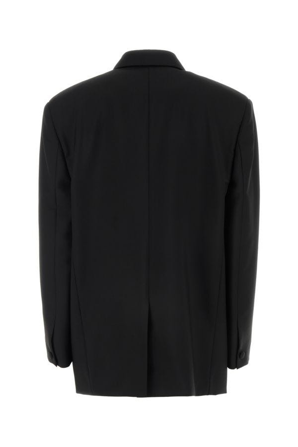 【送料&関税込】Givenchy Black Wool Blend Oversize Blazer Givenchy Black wool blend oversize blazer | gebnegozionline