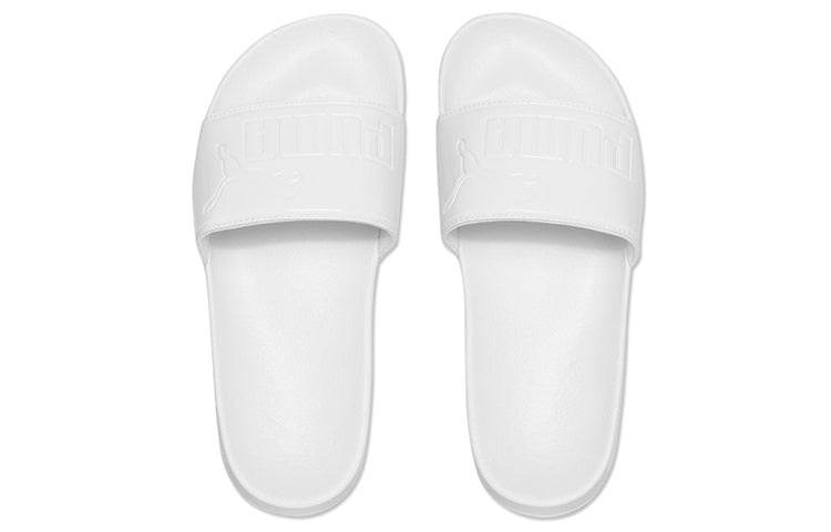 (WMNS) PUMA Leadcat Patent Slide White 367282-02 - 4