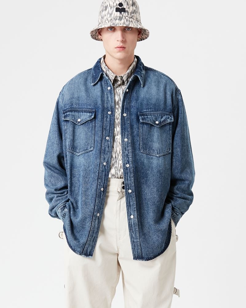 TAILLY FLUID DENIM SHIRT - 4