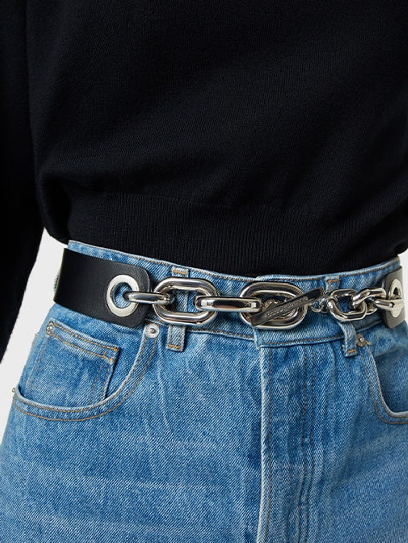 BLACK LEAHTER BELT 1