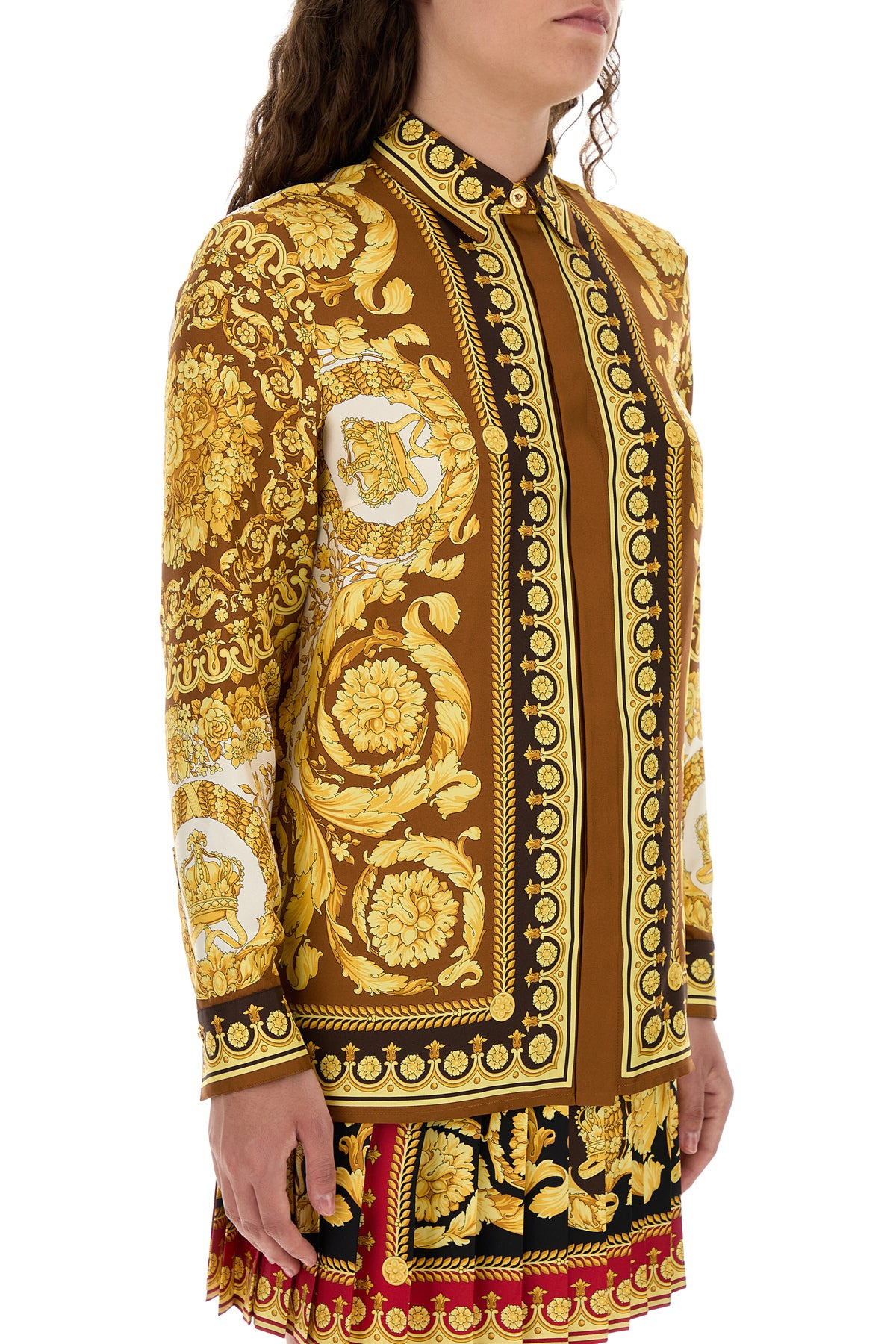 Printed silk shirt - 3