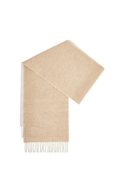 Loewe Scarf in wool and cashmere outlook