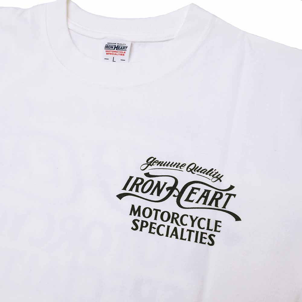 7.5oz HEAVY BODY PRINT T-SHIRT - MOTORCYCLE SPECIALTIES - IHT-2505 - 8