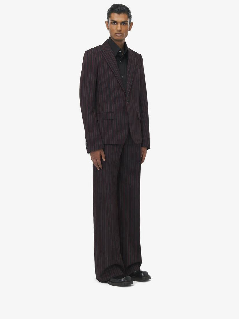 Shadow Stripe Single-breasted Jacket 4