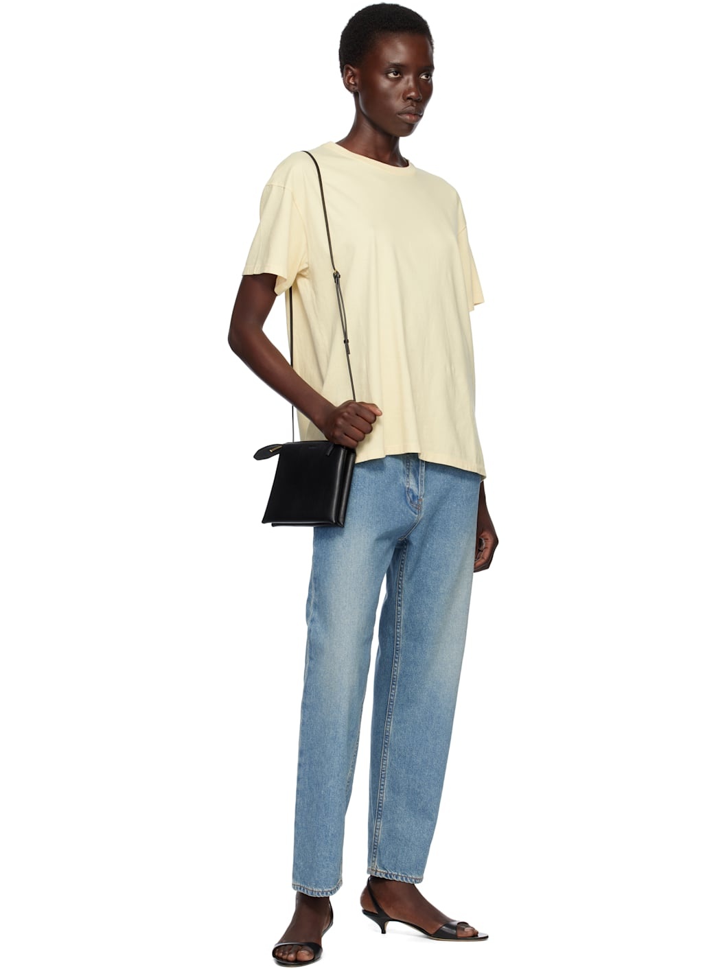 Black Nu Mini Twin Calfskin Bag - 4