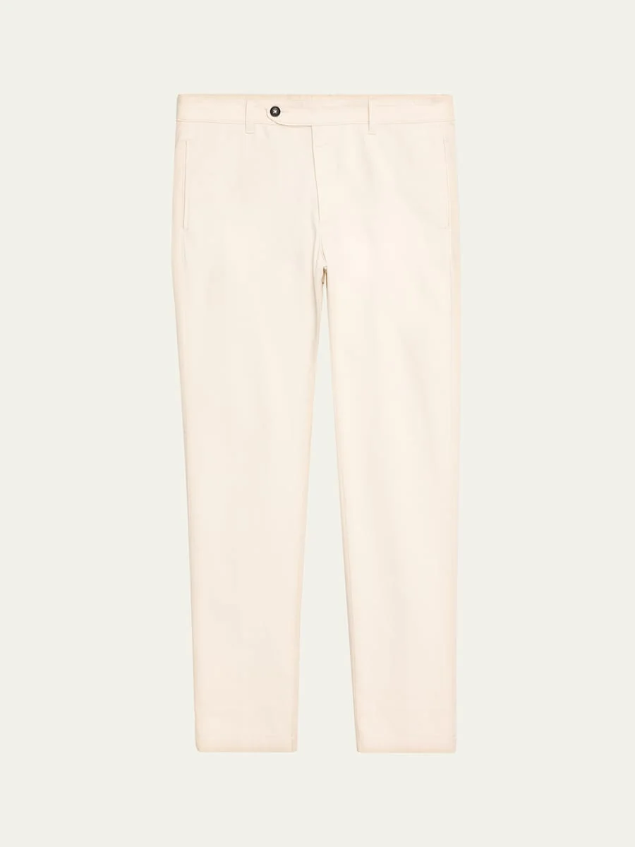 Men's Comfort Cotton Stretch Trousers - 1