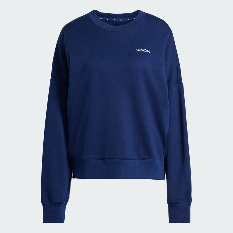 Seasonal Essentials Colorpop Sweatshirt with Embroidered Graphic 1