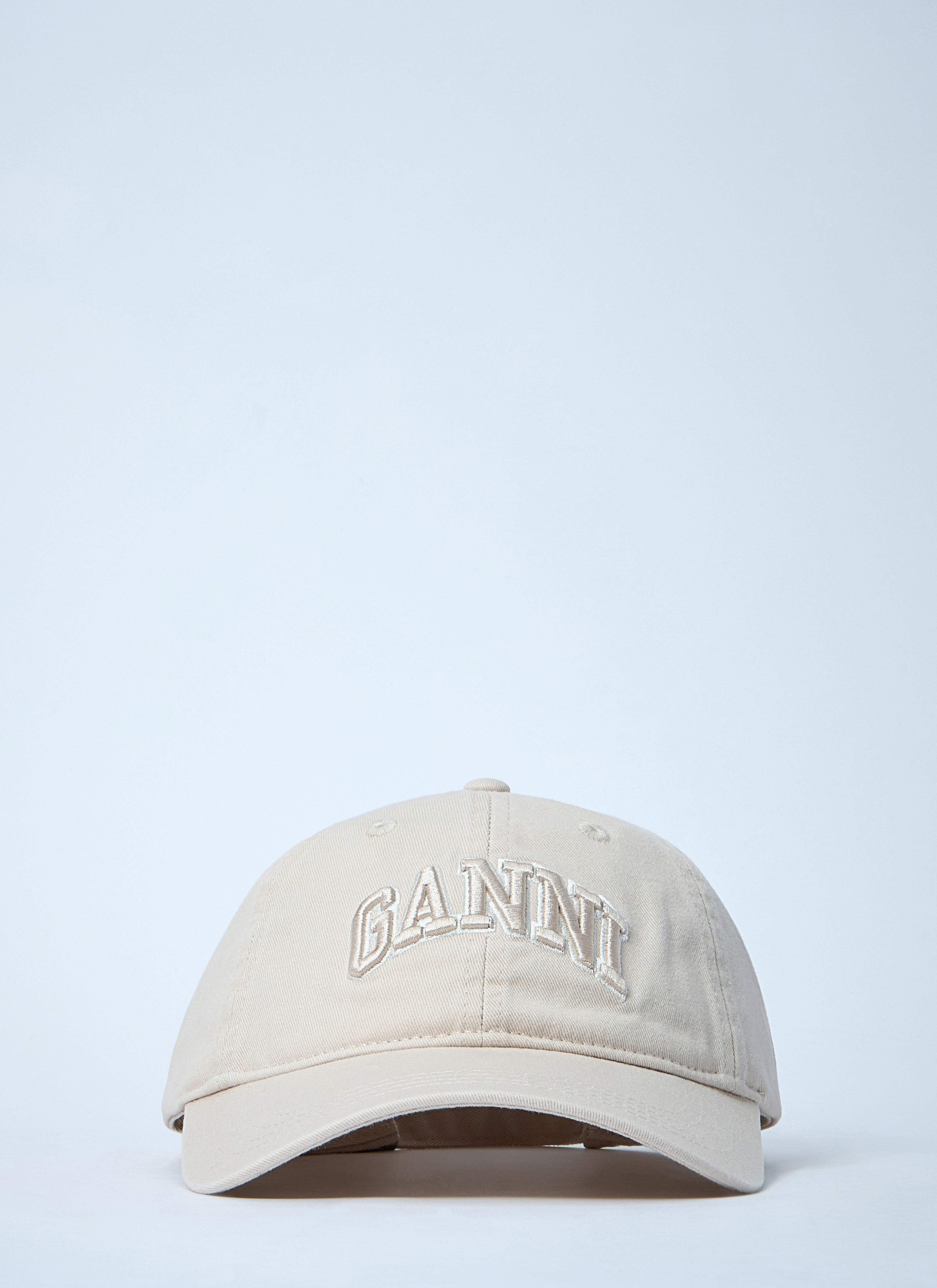 Ganni Women Logo Motif Baseball Cap - 5