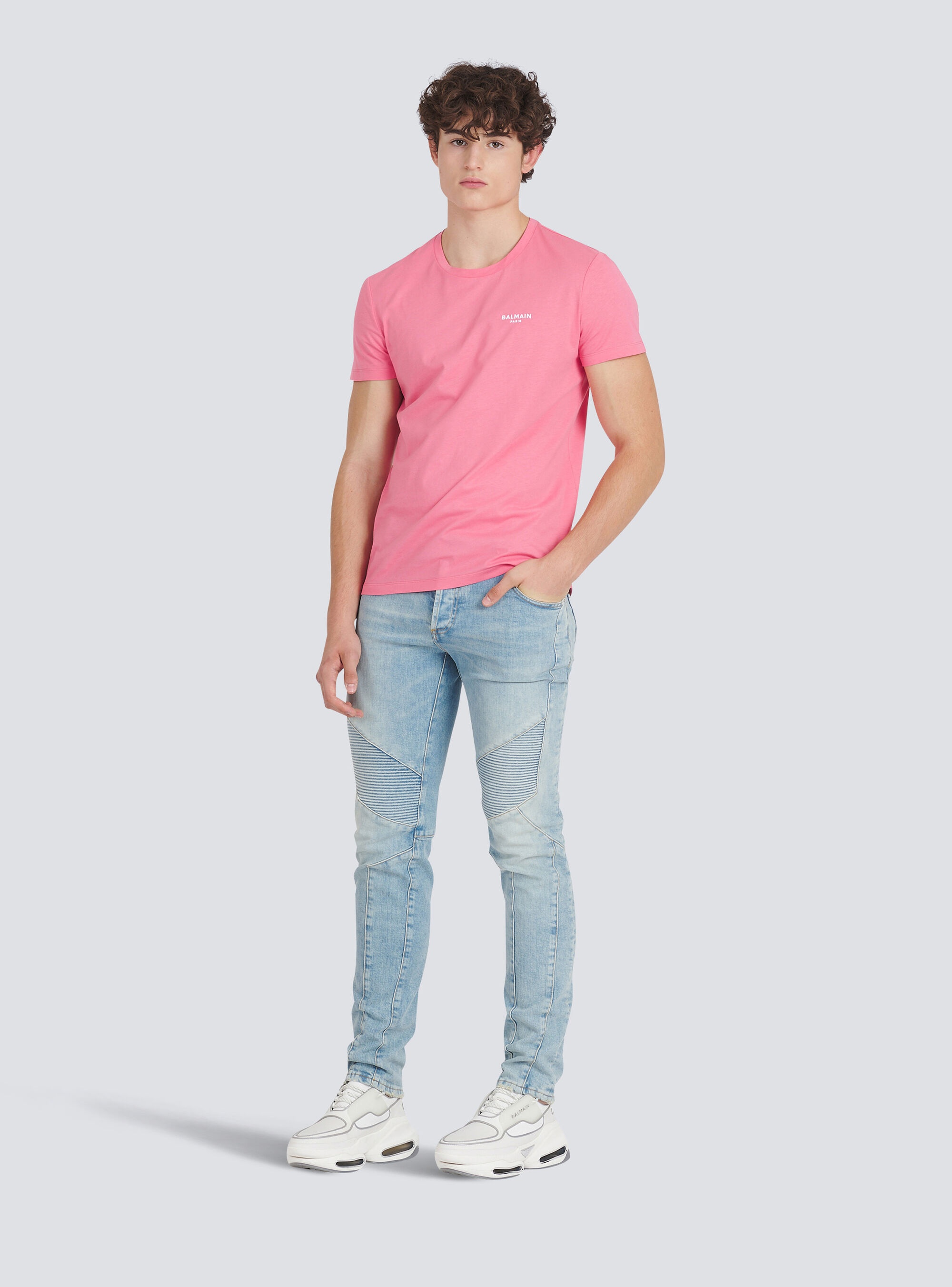 Slim cut eco-designed denim cotton jeans - 2