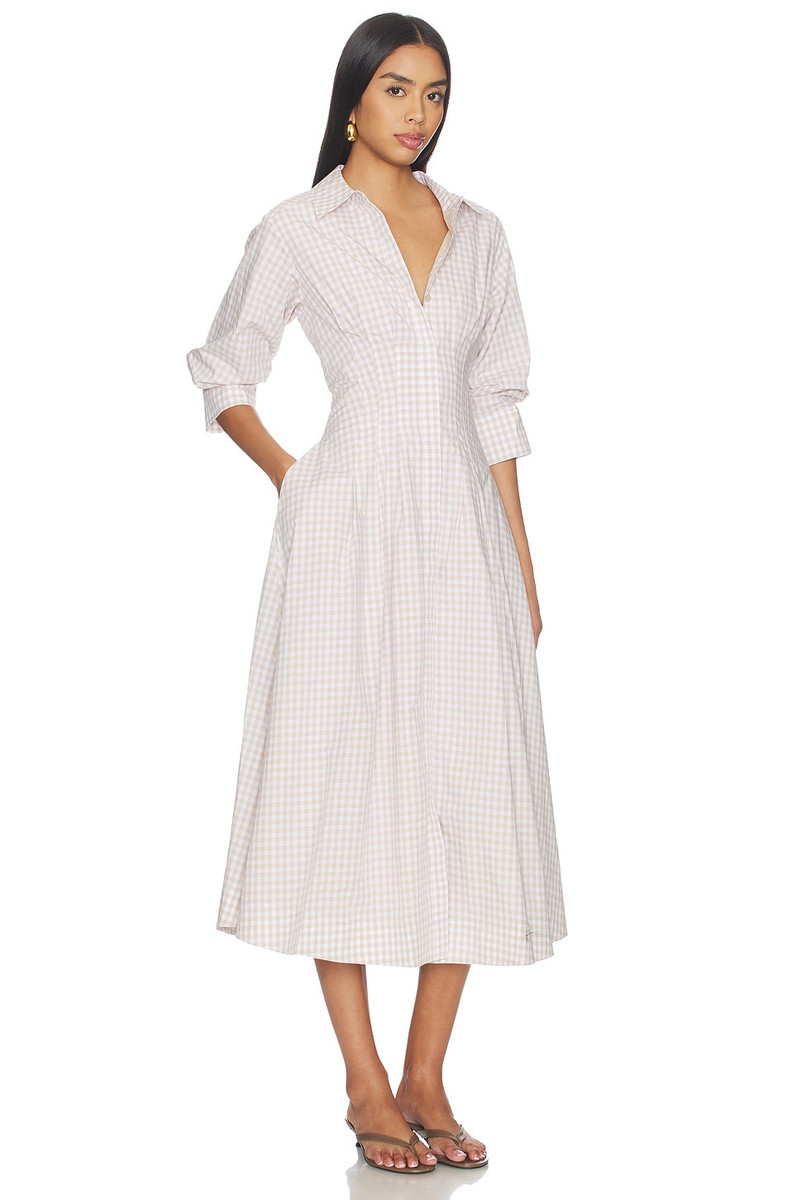 Jazz Pintuck Midi Dress 2