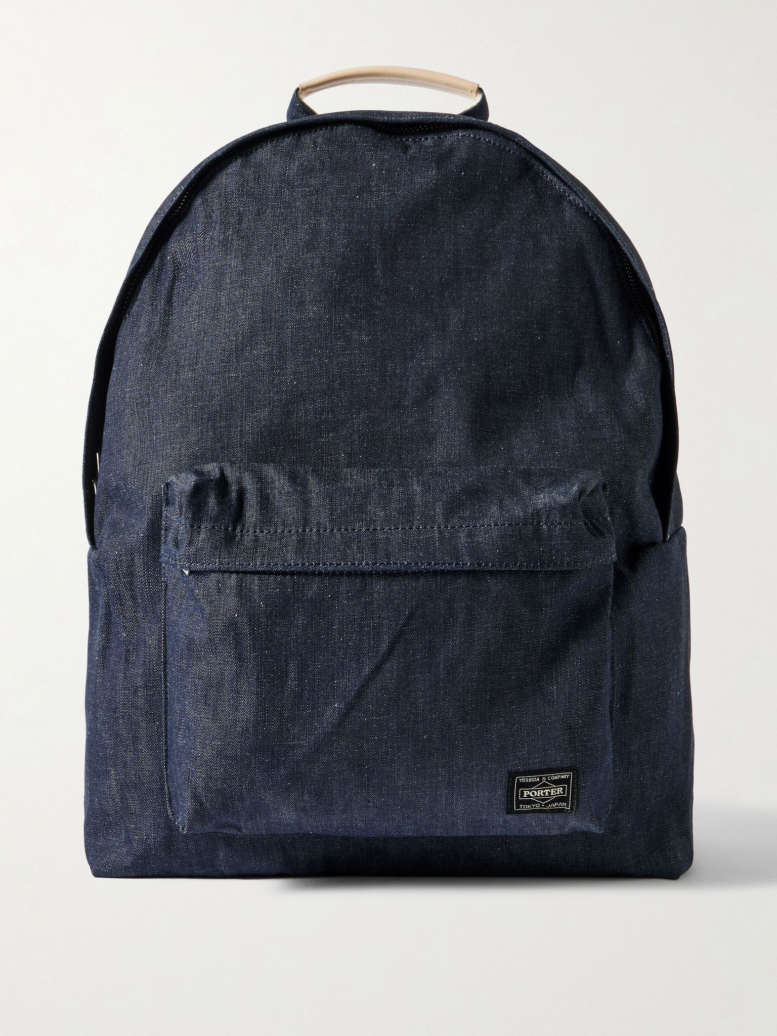 Daypack Denim Backpack Navy - 1