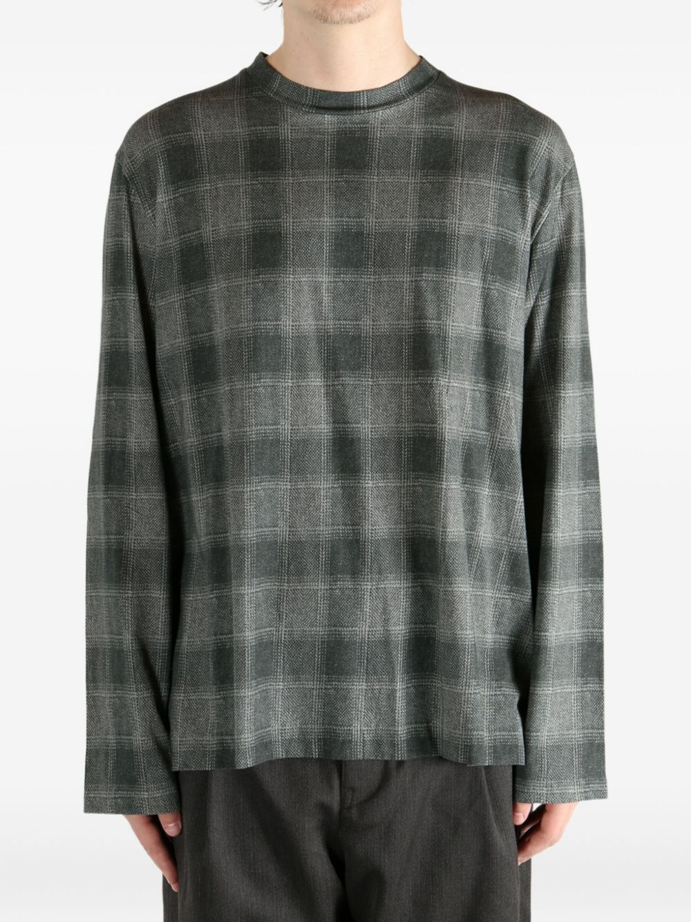 check long-sleeve T-shirt - 4