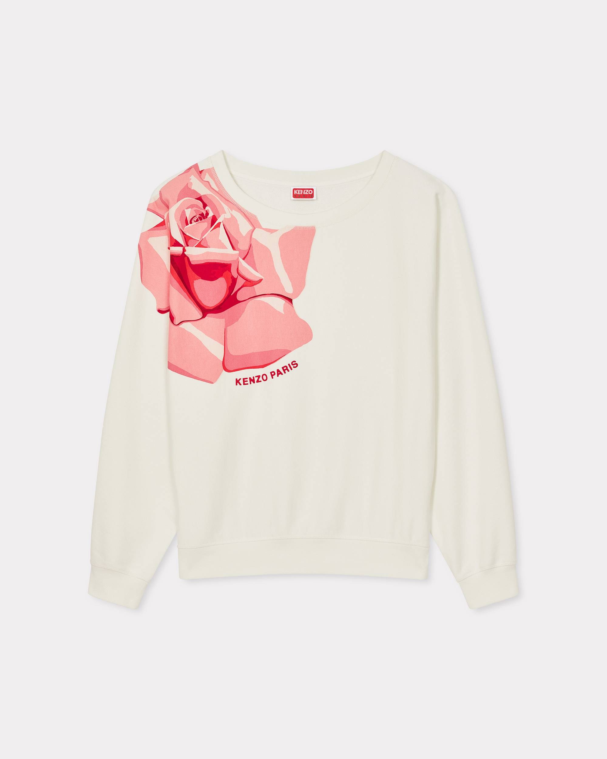 'KENZO Rose' batwing oversized sweatshirt - 1