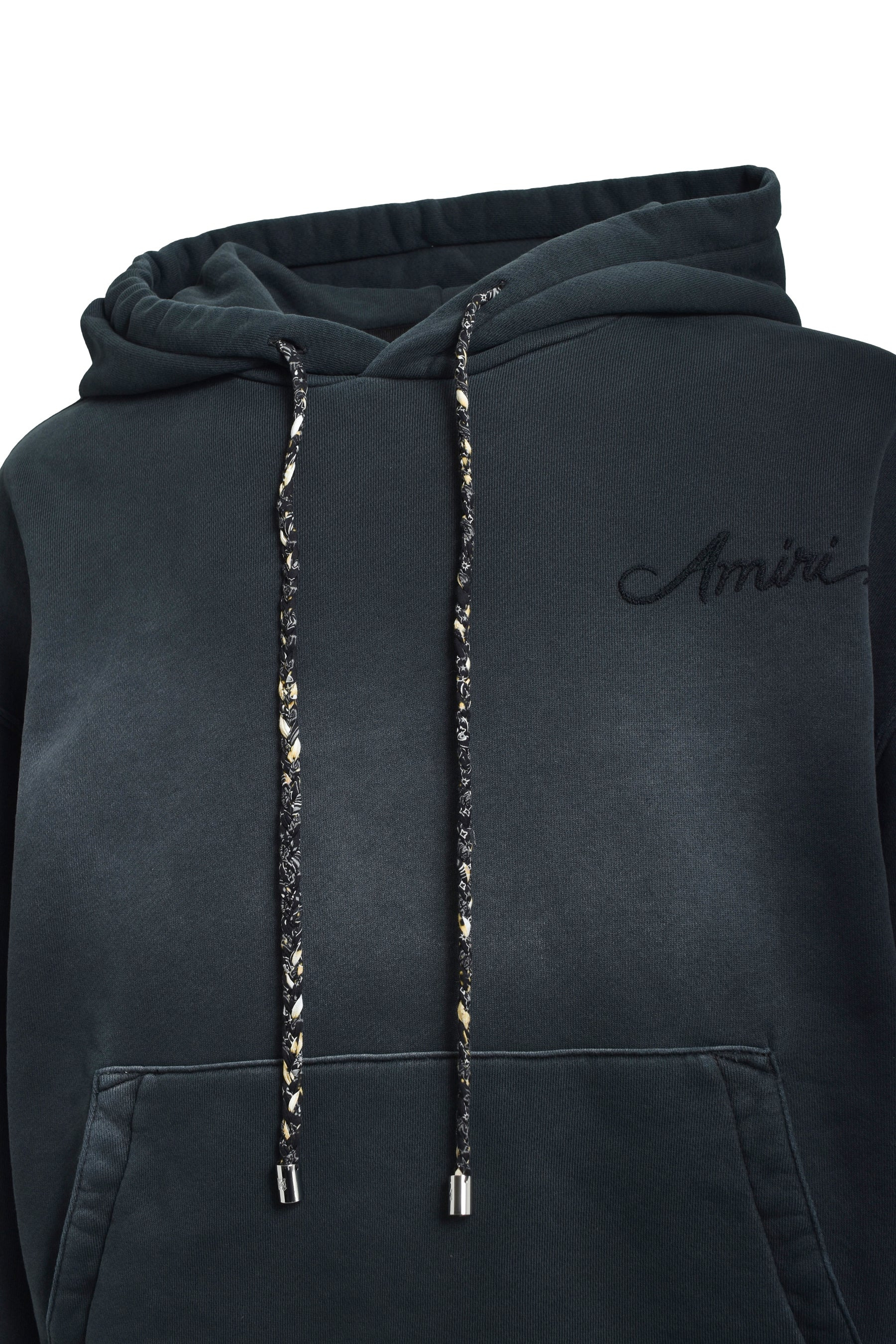BLEACH BANDANA OS HOODIE / BLK - 9