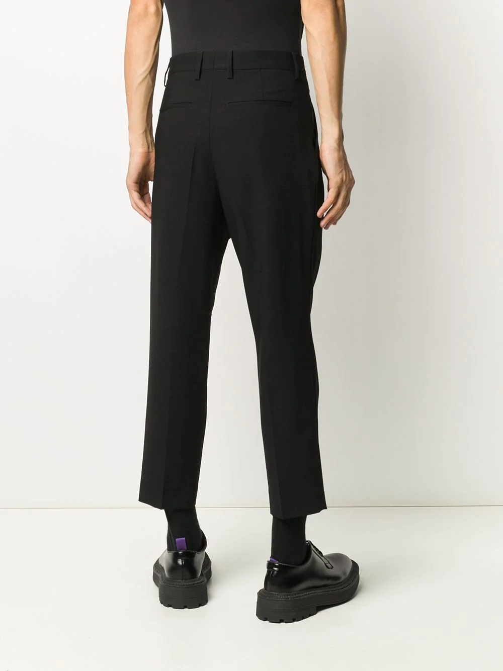 cropped tailored trousers - 4