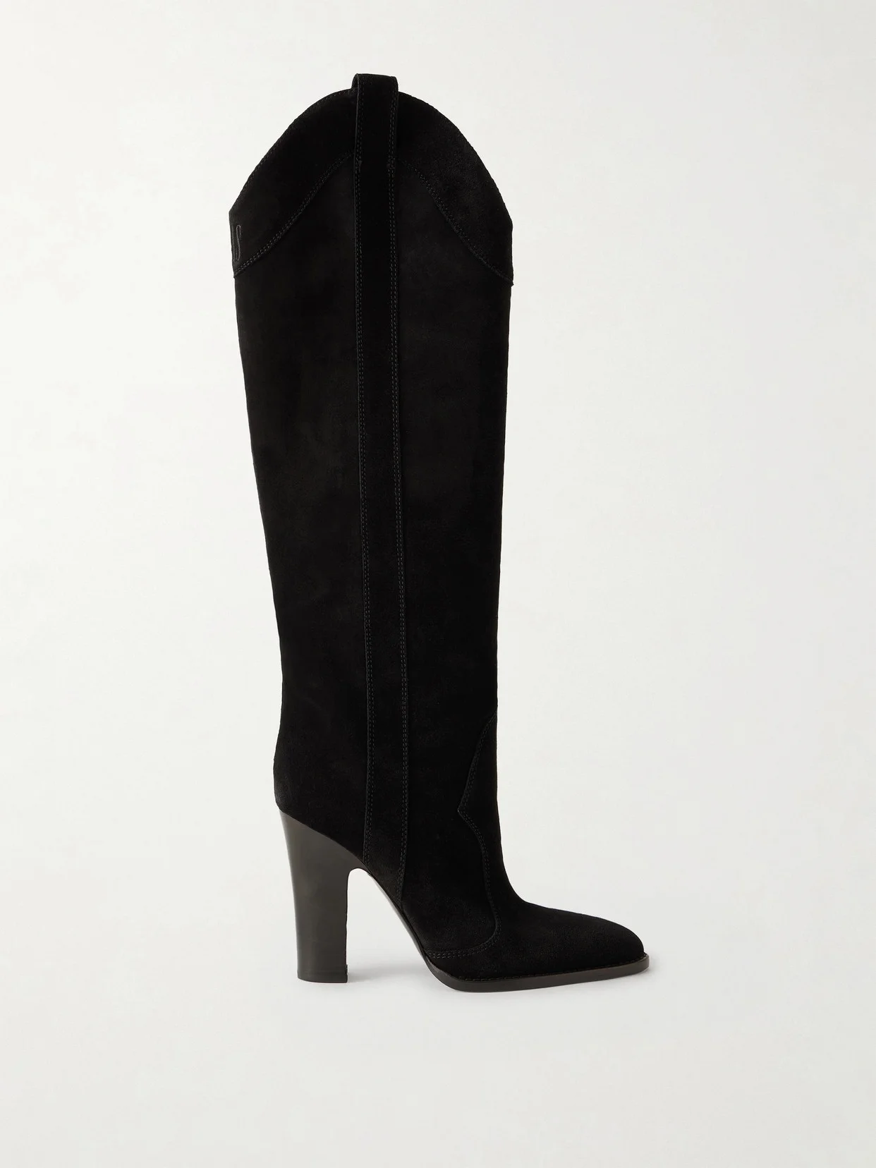 Lavinia Suede Knee Boots - 1