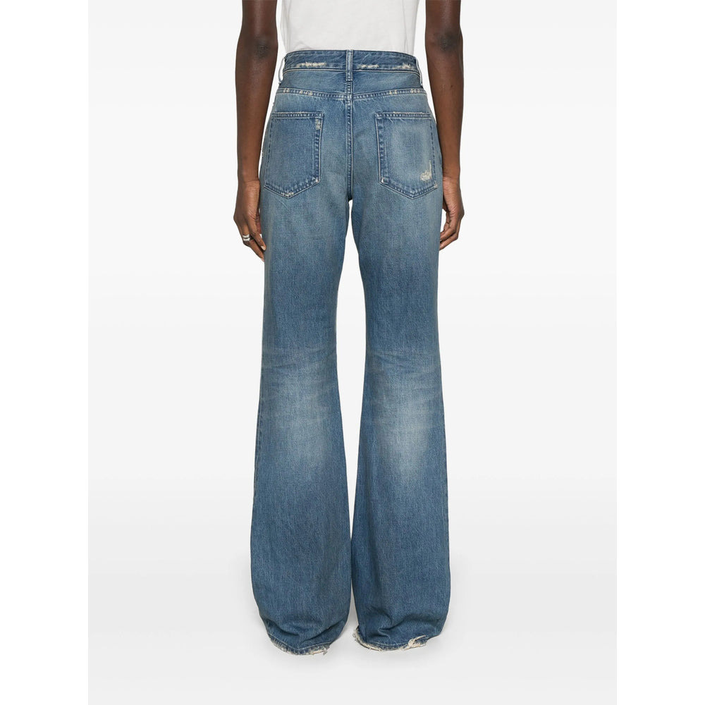 Ann Demeulemeester Blue Denim - Flared Jeans Women - 5