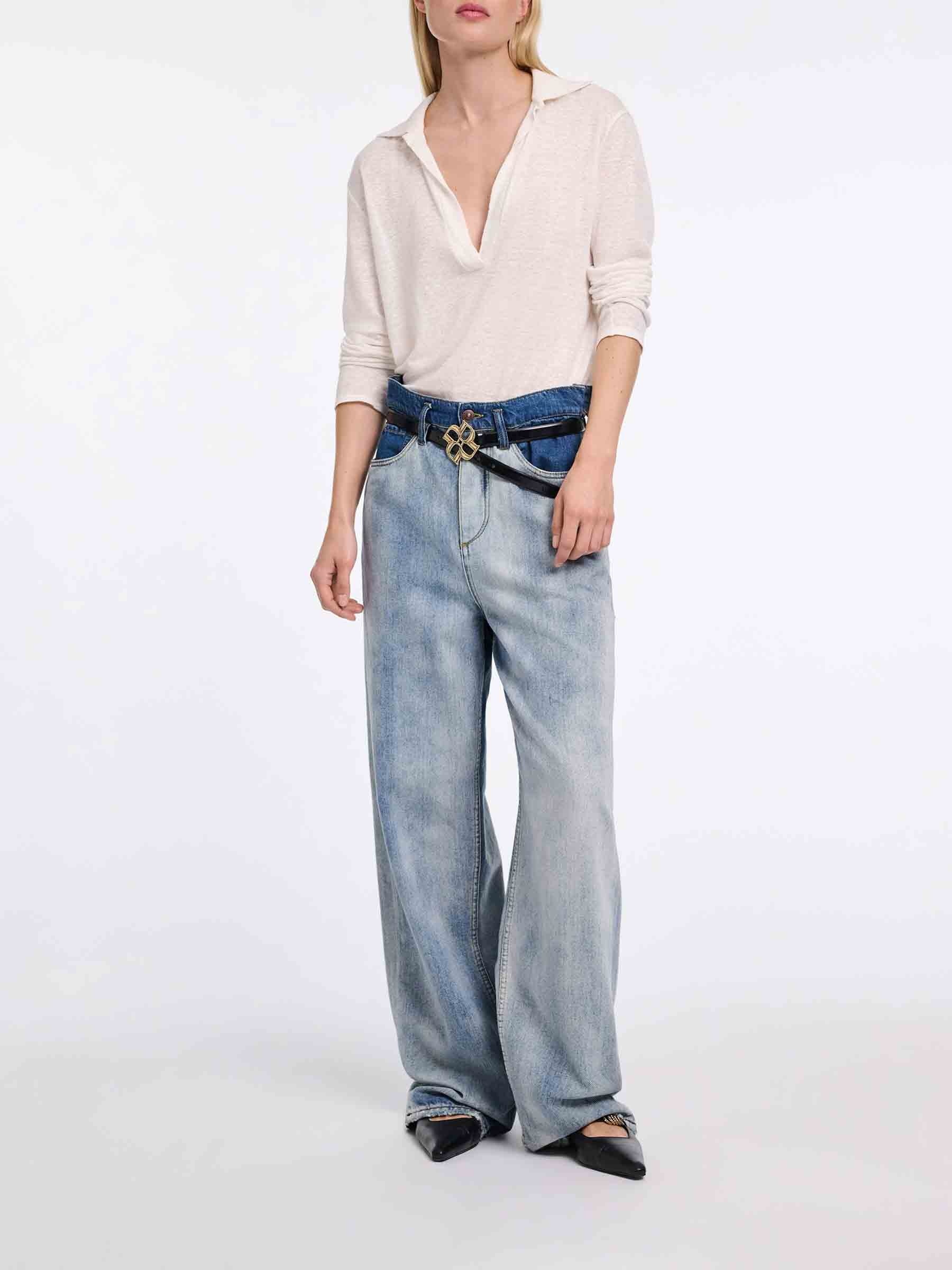 LONG SLEEVE BLOUSE - 2