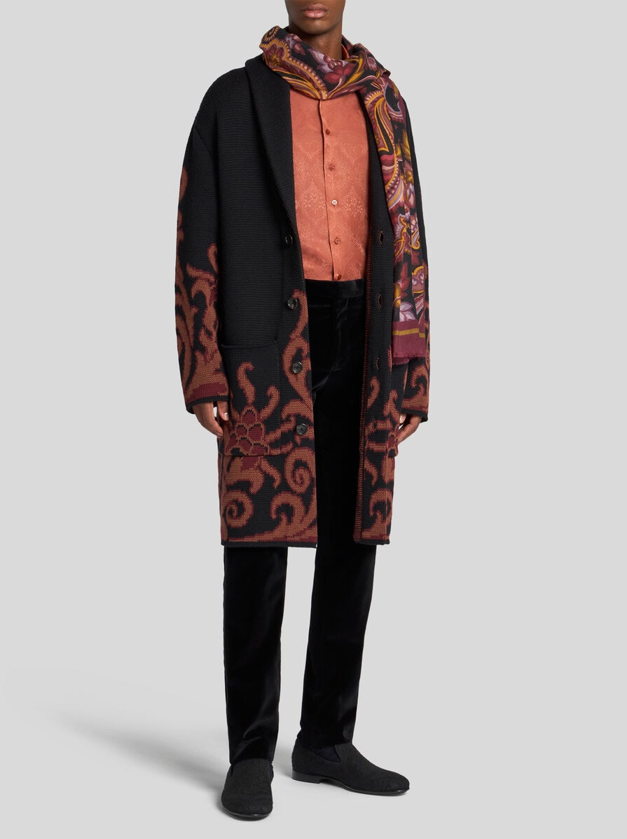 COAT WITH SHAWL COLLAR - 3