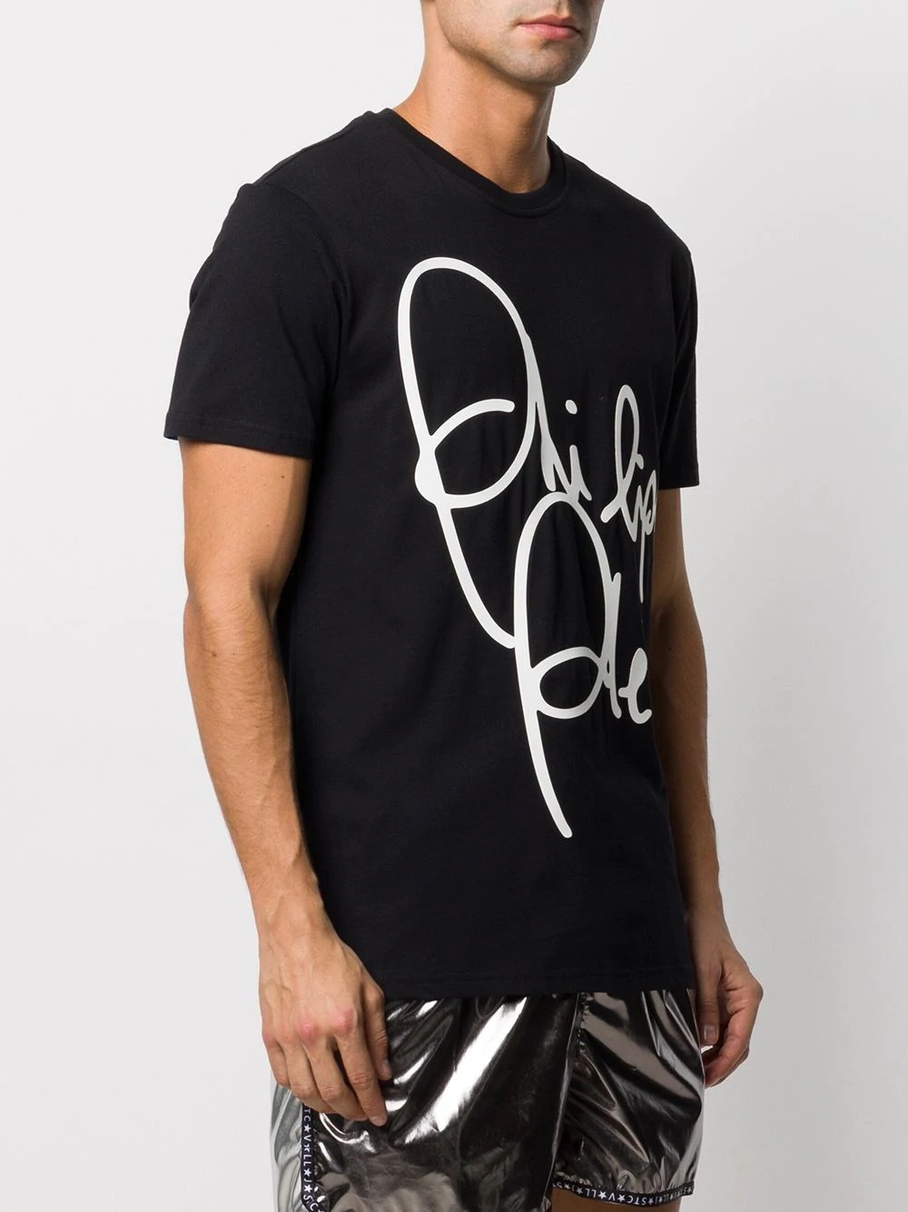 SS Signature graphic-print T-shirt  - 3