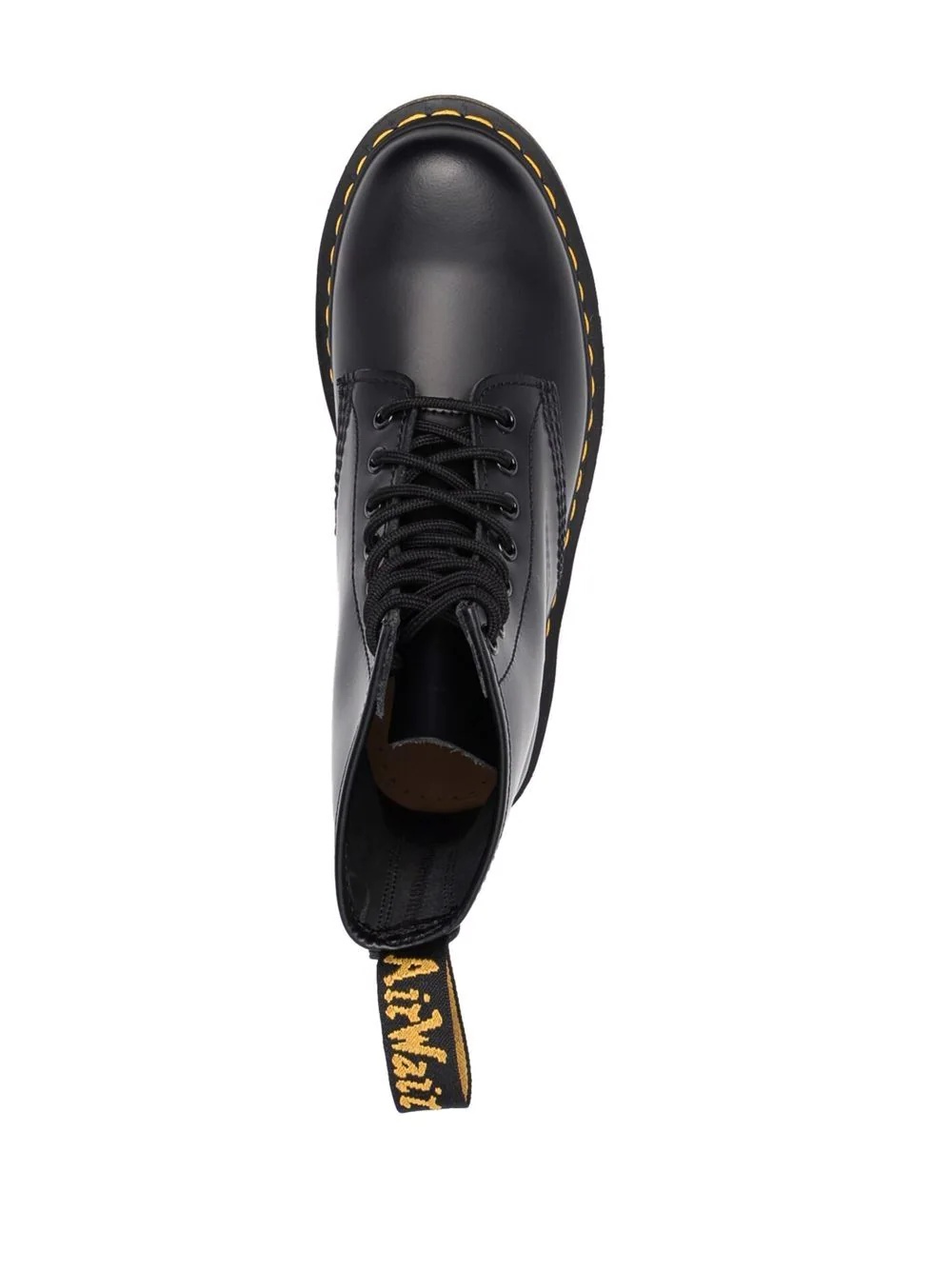 DR. MARTENS 1460 Smooth Leather Lace Up Boots - 4