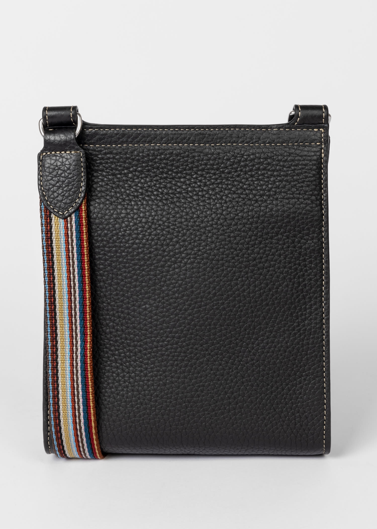 Mulberry x Paul Smith - Black Small Antony Bag - 4