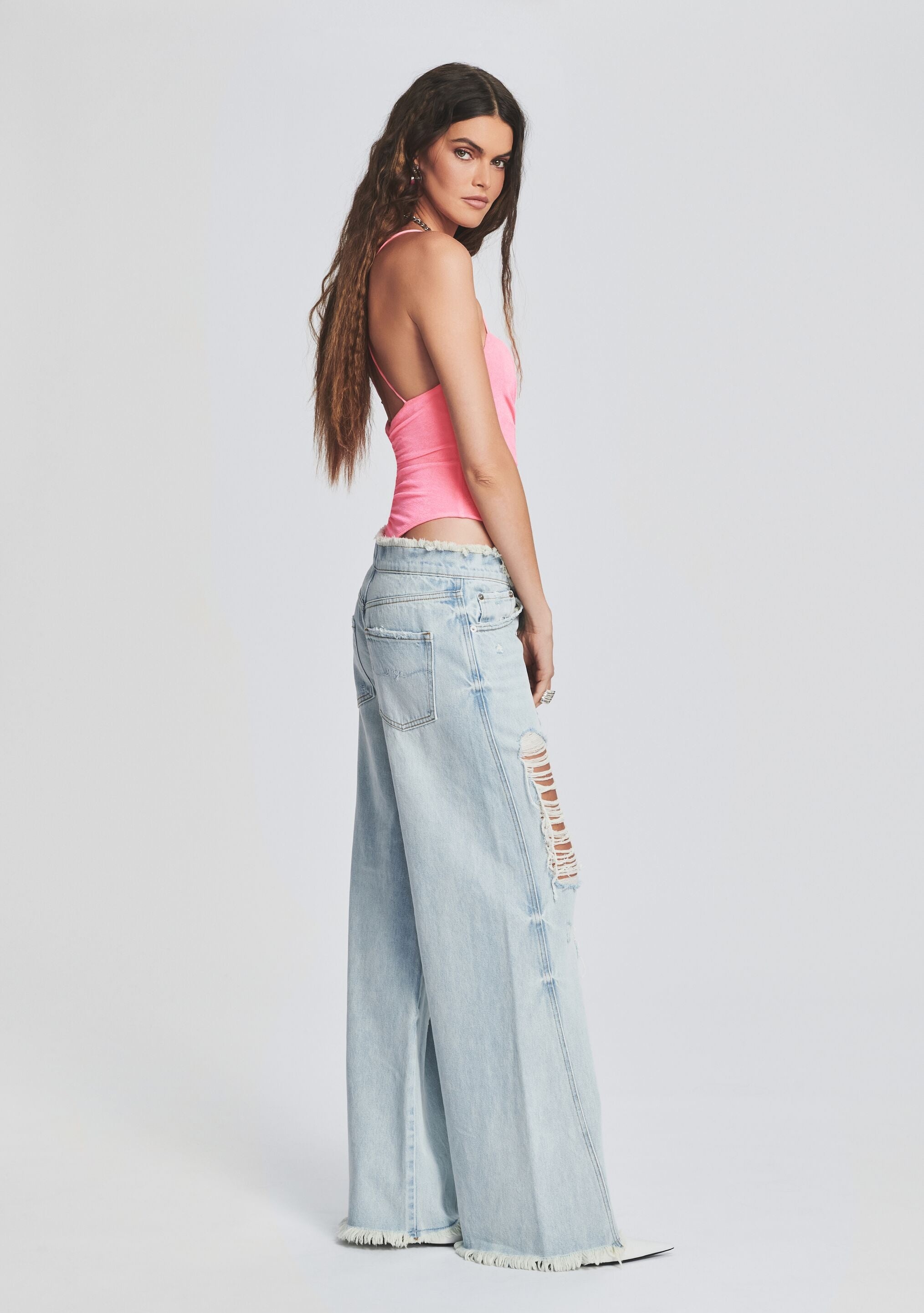 OLLIE WIDE LEG JEAN - 3