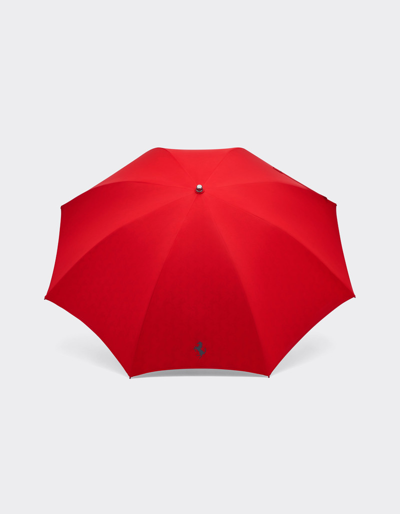 Ferrari Umbrella with Cavallino Pixel motif outlook