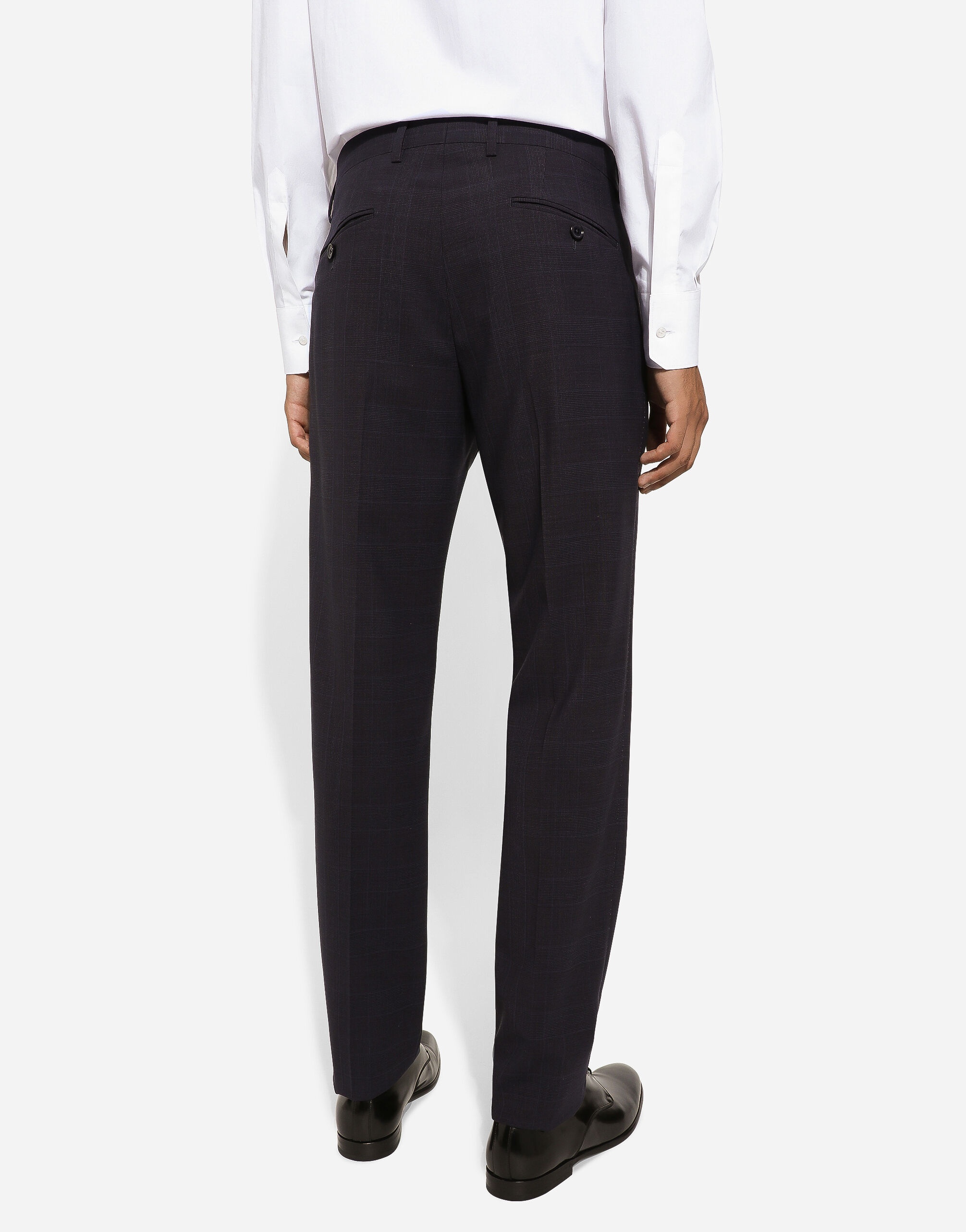 Single-breasted glen plaid Martini-fit suit - 7