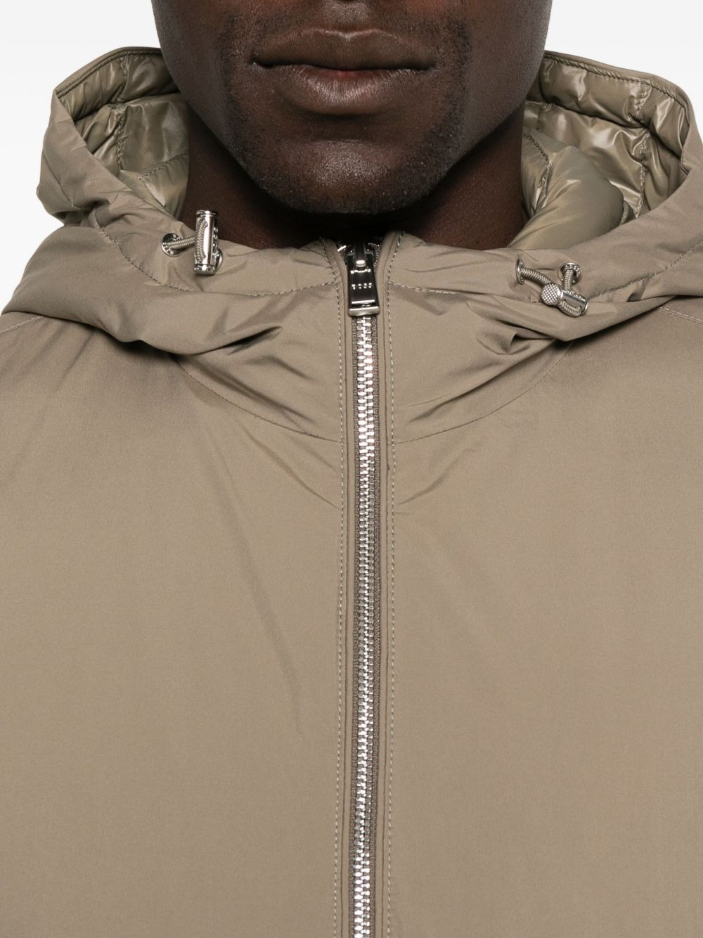 hooded zip-front jacket - 5