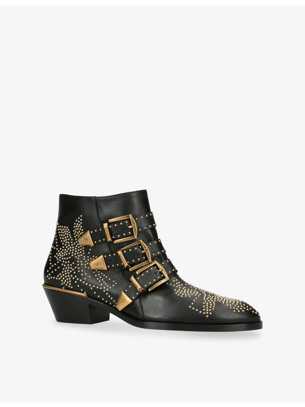 Susanna Leather Ankle Boots - 3