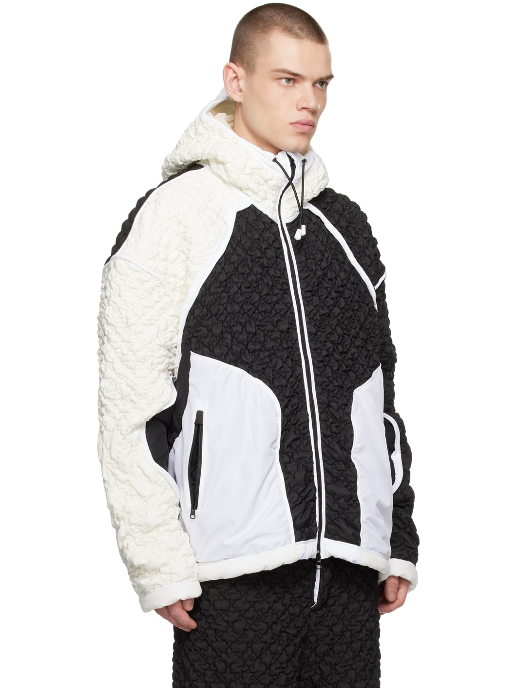 SSENSE Exclusive Black & White Jacket - 2