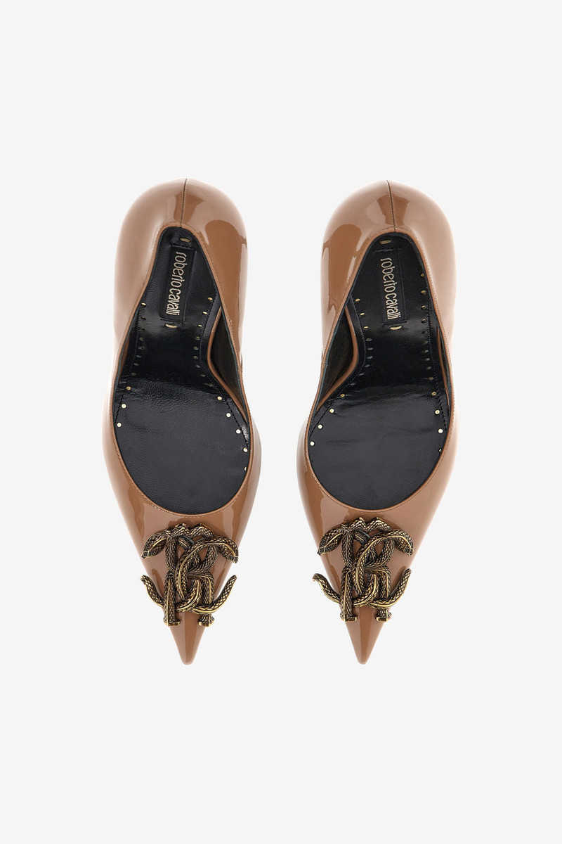 Décolleté with Monogram Mirror Snake 5