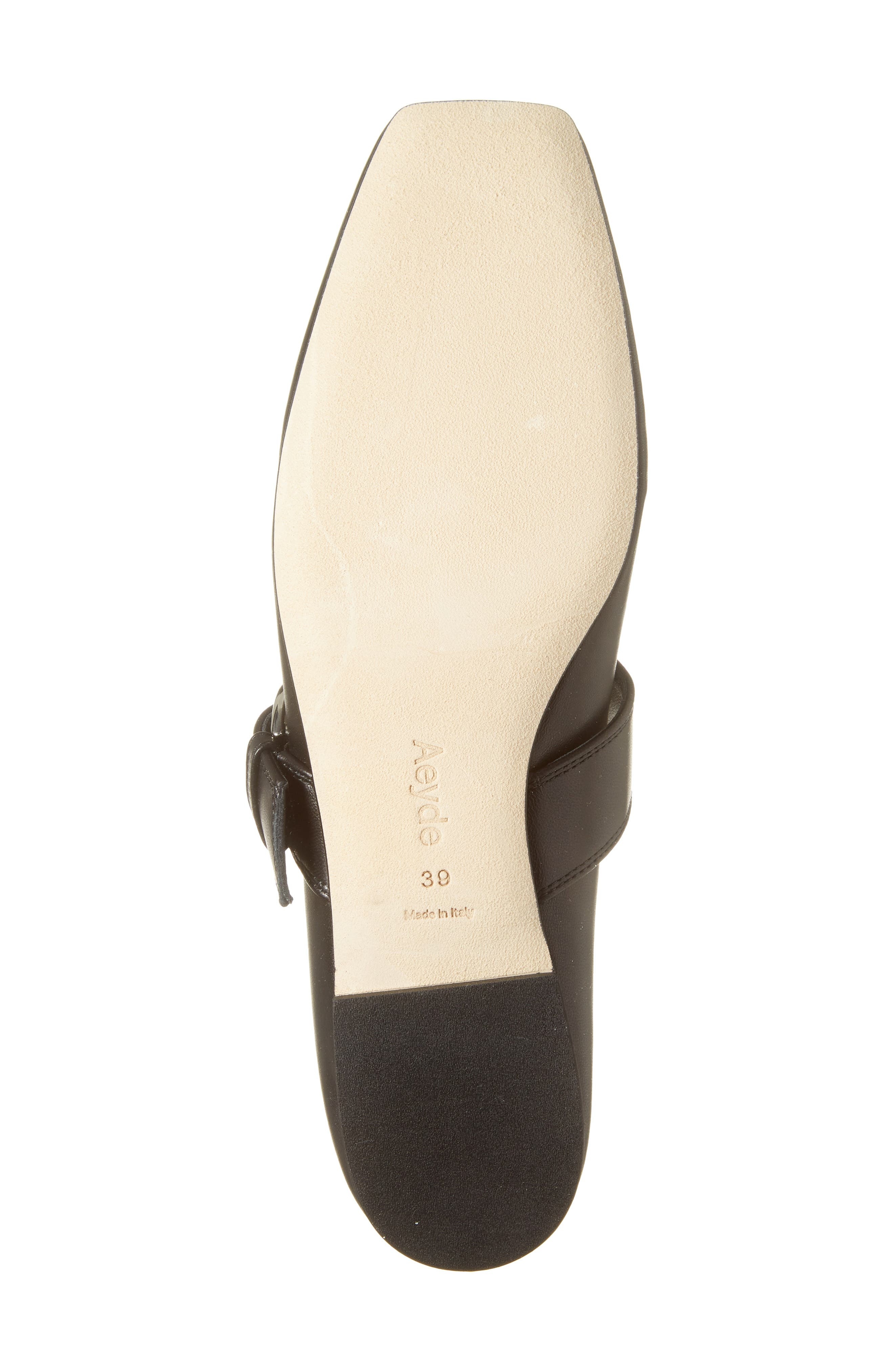 aeyde Uma Eyelet Mary Jane Flat in Black at Nordstrom - 6