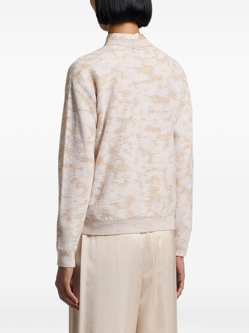 sequinned patterned sweater 3