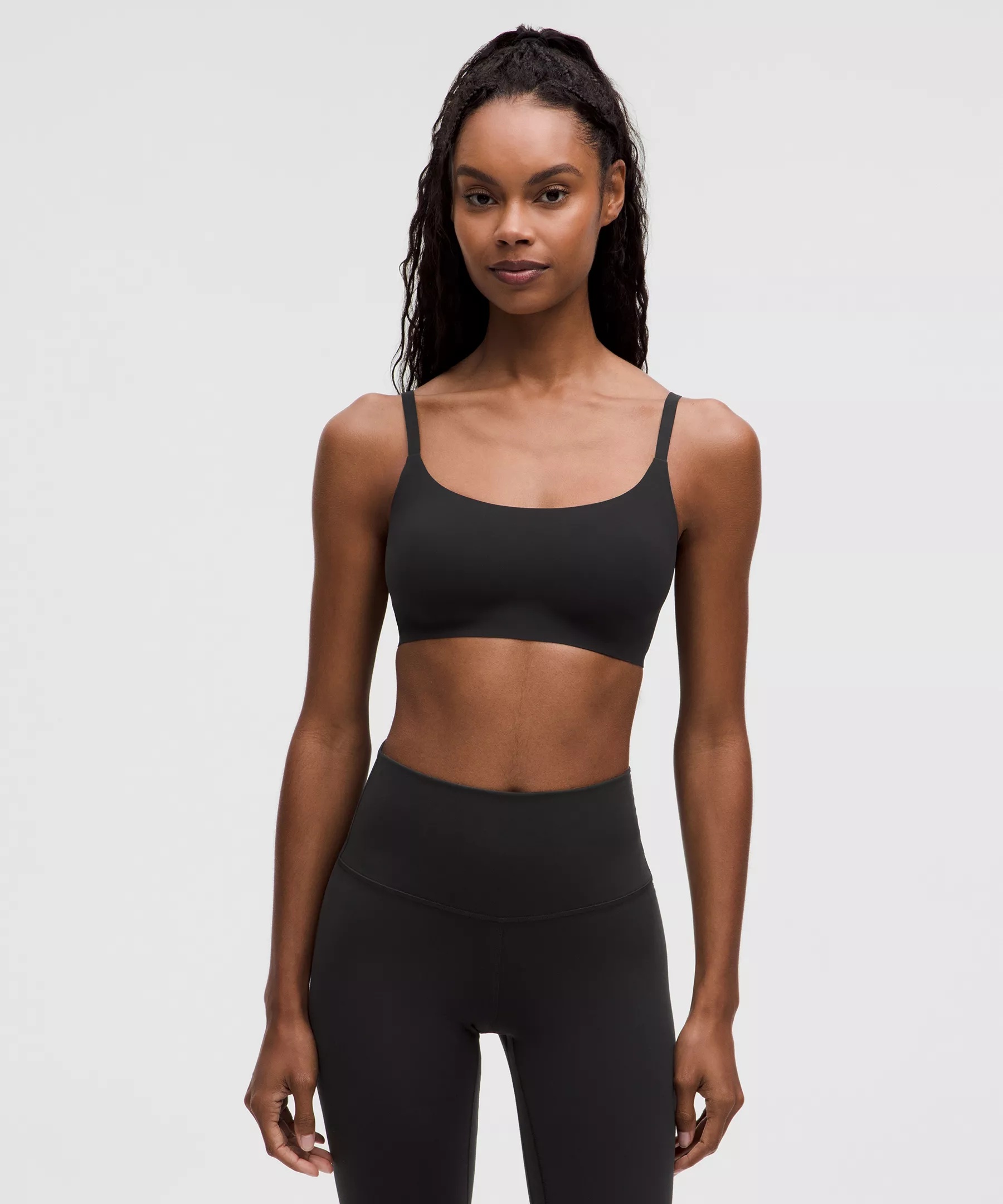 Multi-Size Adjustable-Strap Bralette - 1