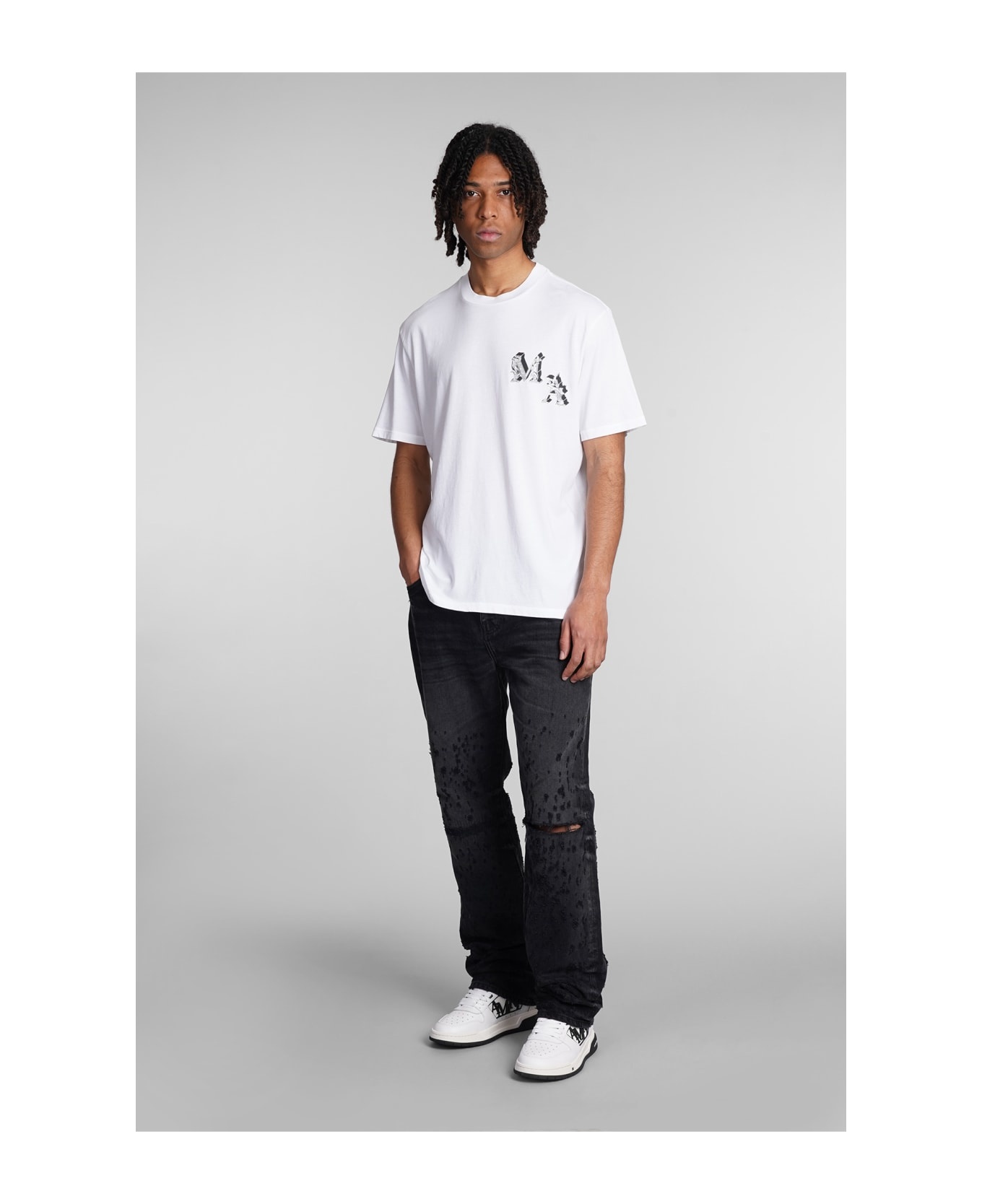 AMIRI T-shirt In White Cotton | italist | REVERSIBLE