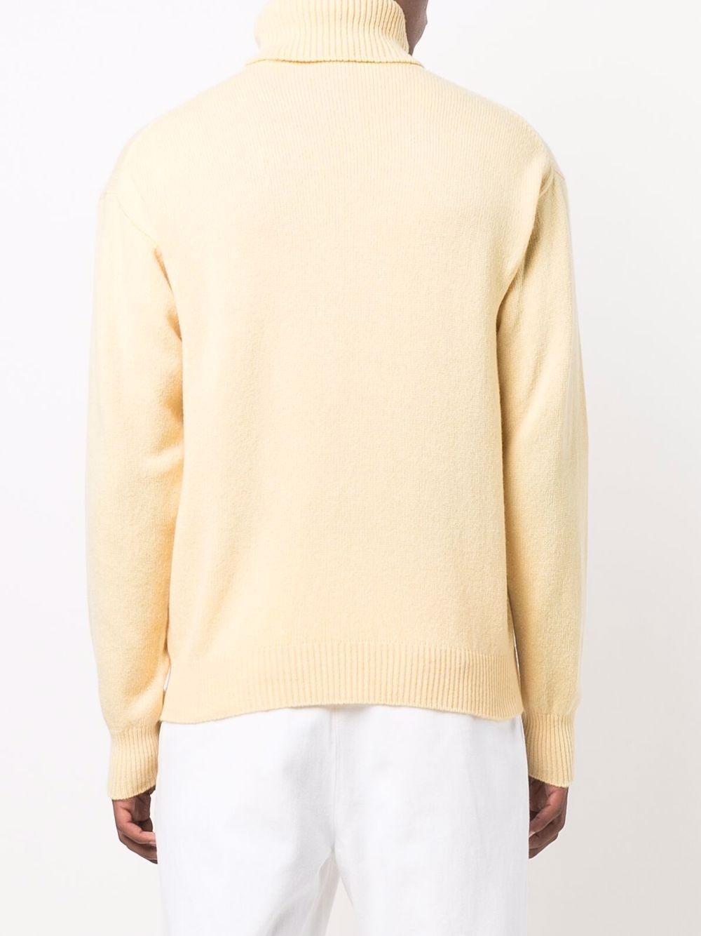 long-sleeve roll-neck jumper - 4