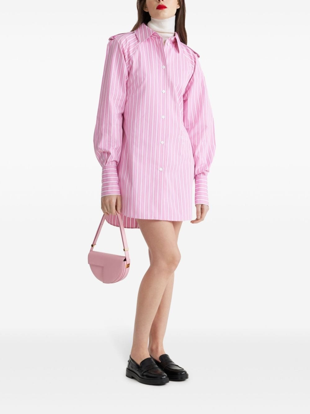 striped cotton dress - 2