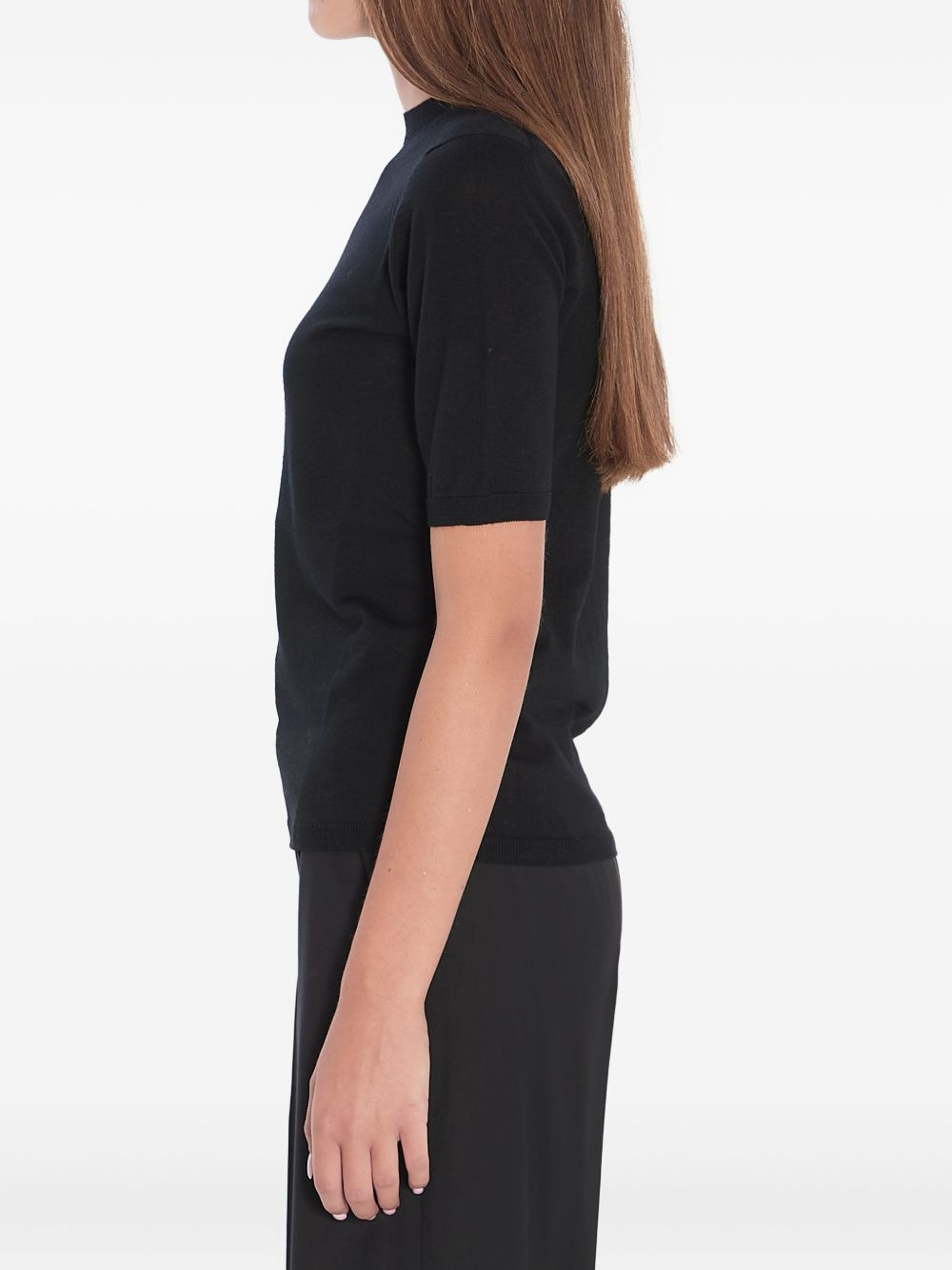 ribbed wool T-shirt - 3