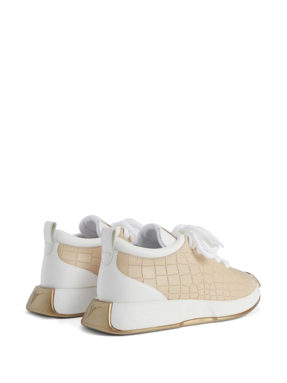 Ferox crocodile-print sneakers - 3