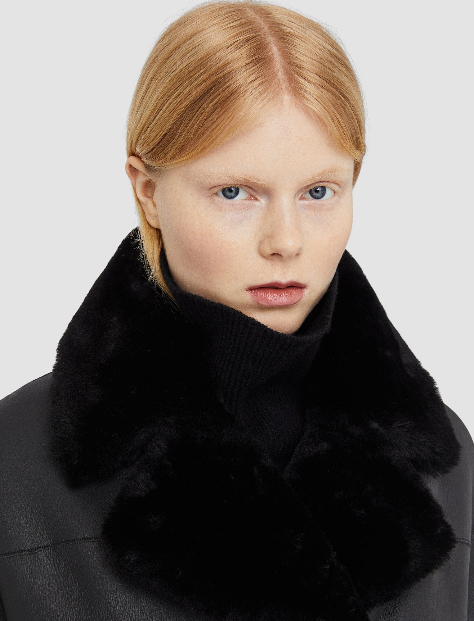 Shearling Calla Coat - 4
